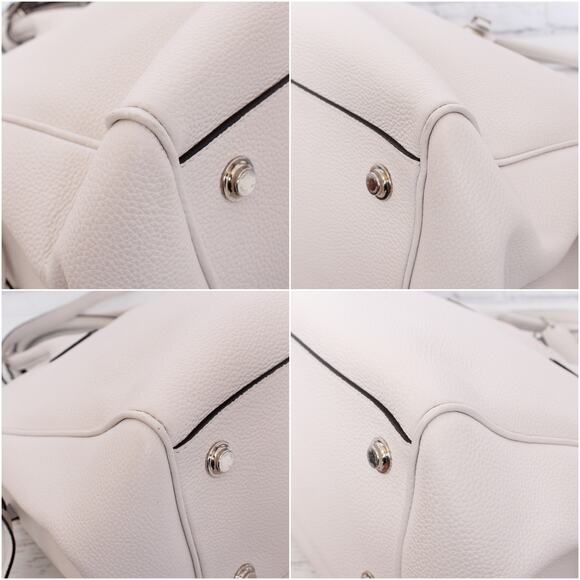 Louis Vuitton Mira MM White Taurillon Satchel Crossbody and Shoulder Purse A4780 - Picture 8 of 11